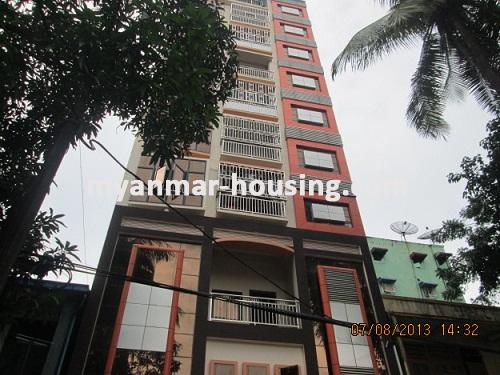 မြန်မာအိမ်ခြံမြေ - ငှားရန် property - No.1461 - N/AView of the building.
