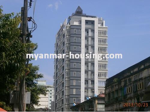 မြန်မာအိမ်ခြံမြေ - ငှားရန် property - No.1585 - N/AView of the building.