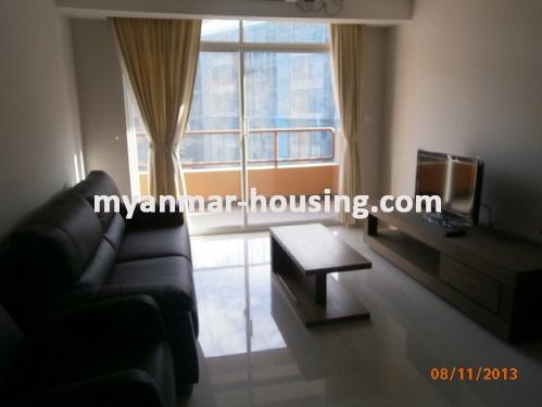 မြန်မာအိမ်ခြံမြေ - ငှားရန် property - No.1602 - N/AView of the living 