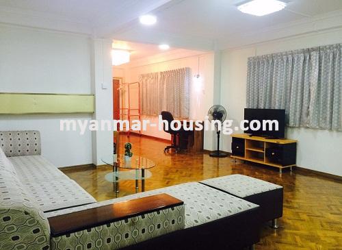 Myanmar real estate - for rent property - No.1615 - An apartment for rent in Bahan Township. - 