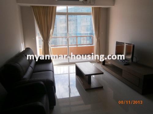 မြန်မာအိမ်ခြံမြေ - ငှားရန် property - No.1634 - N/AView of the living room.