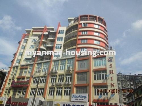 မြန်မာအိမ်ခြံမြေ - ငှားရန် property - No.1675 - N/AView of the building.