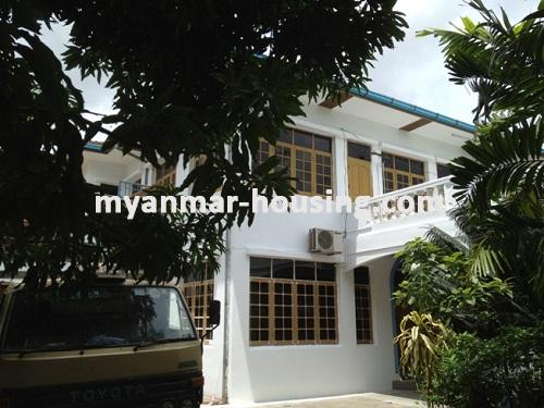 ミャンマー不動産 - 賃貸物件 - No.1699 - Great landed house for rent  in Hlaing - 