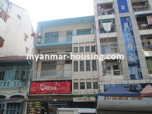 缅甸房地产 - 出租物件 - No.1783 - Condo for rent in lamadaw! - View of the building.