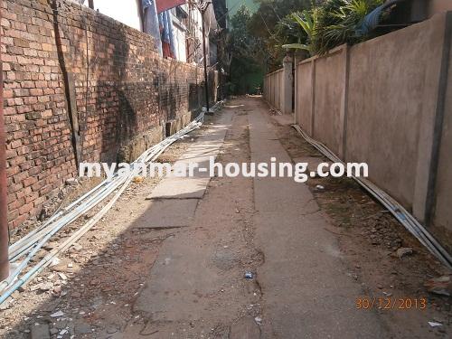 缅甸房地产 - 出租物件 - No.1789 - Condo near cinema in Dagon! - View of the own street.