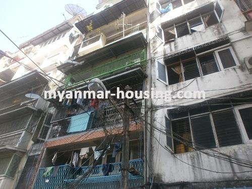 缅甸房地产 - 出租物件 - No.1804 - Two storeys for rent in downtown! - View of the building.