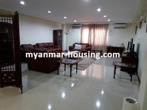 Myanmar real estate - for rent property - No.1830 - A good room for rent in A1 Condominium. - 