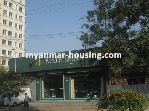 မြန်မာအိမ်ခြံမြေ - ငှားရန် property - No.1857 - N/AView of the building.