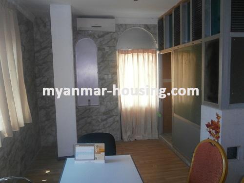 缅甸房地产 - 出租物件 - No.1885 - Fully Furnished Room located in University Avenue- Bahan Township! - View of the bed room.