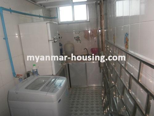 缅甸房地产 - 出租物件 - No.1885 - Fully Furnished Room located in University Avenue- Bahan Township! - View of the kitchen room.