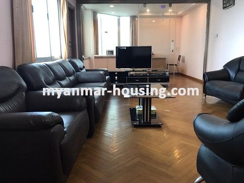 Myanmar real estate - for rent property - No.1950 - Available for rent a condo with a good river view in Alone township. - 