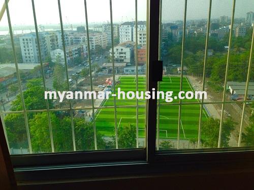 ミャンマー不動産 - 賃貸物件 - No.1950 - Available for rent a condo with a good river view in Alone township. - 