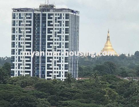 Myanmar real estate - for rent property - No.1950 - Available for rent a condo with a good river view in Alone township. - 