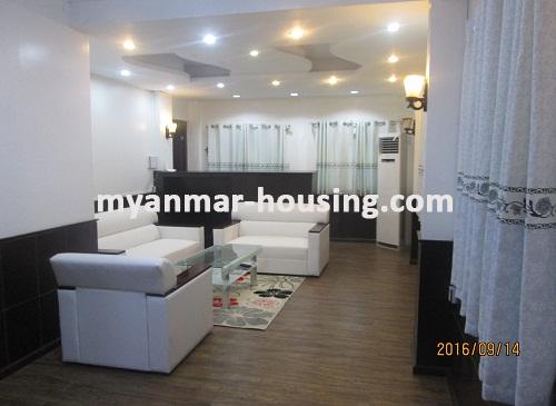 မြန်မာအိမ်ခြံမြေ - ငှားရန် property - No.2040 - စမ်းချောင်းမြို့နယ်တွင် တိုက်ခန်းကောင်းတစ်ခန်းဌားရန် ရှိသည်။