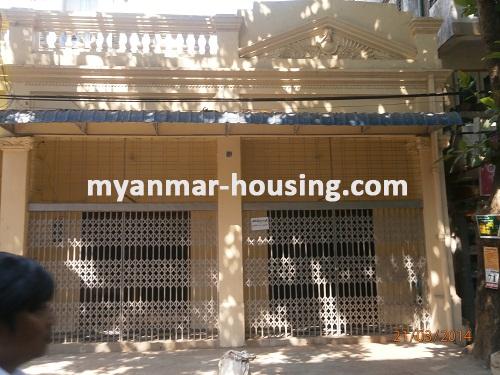 မြန်မာအိမ်ခြံမြေ - ငှားရန် property - No.2049 - N/AView of the house.