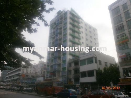 မြန်မာအိမ်ခြံမြေ - ငှားရန် property - No.2055 - N/Aview of the building