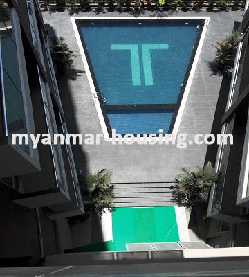 缅甸房地产 - 出租物件 - No.2184 - A good condo apartment for rent in Twin Centro Condo! - 