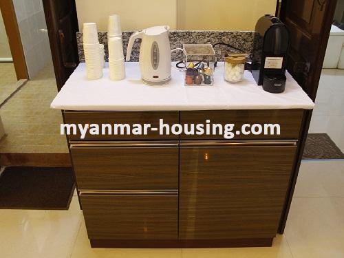 Myanmar real estate - for rent property - No.2202 - Excellent serviced office in Mingalar Taung Nyunt! - View of the decoration.