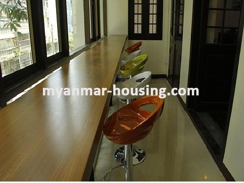 Myanmar real estate - for rent property - No.2202 - Excellent serviced office in Mingalar Taung Nyunt! - View of the office.