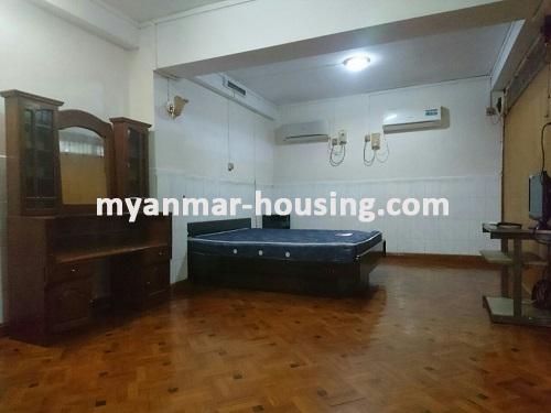 缅甸房地产 - 出租物件 - No.2206 - The Room for office or living in Lanmadaw! - badroom view