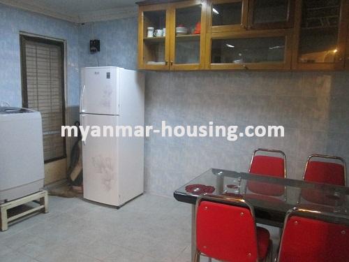 缅甸房地产 - 出租物件 - No.2222 - Well-decorated condo is ready to rent in Bahan! - View of the kitchen room.