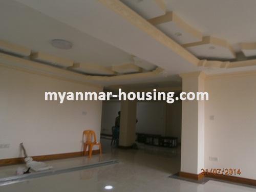 Myanmar real estate - for rent property - No.2352 - Nice condo for rent in Ahlone! - View of the room.