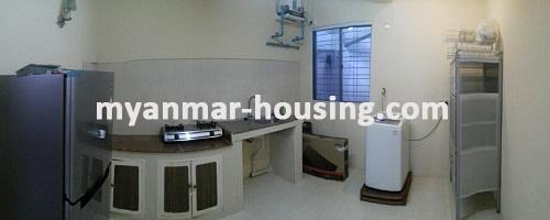 ミャンマー不動産 - 賃貸物件 - No.2369 - There is a good room for rent in Sandar Myaing Condo. - 