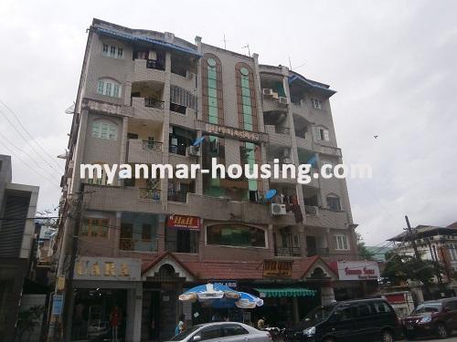 Myanmar real estate - for rent property - No.2387 - An apartment near park royal hotel in Dagon! - View of the building.