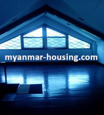 မြန်မာအိမ်ခြံမြေ - ငှားရန် property - No.2422 - မရမ်းကုန်းမြို့နယ်တွင် ဒီဇိုင်းလှလှ လုံးချင်းကောင်းတစ်လုံး ဌားရန် ရှိသည်။ 