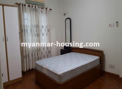 မြန်မာအိမ်ခြံမြေ - ငှားရန် property - No.2437 - ၈မိုင်တွင် လုံးချင်းတစ်လုံးငှားရန်ရှိသည်။View of bed room