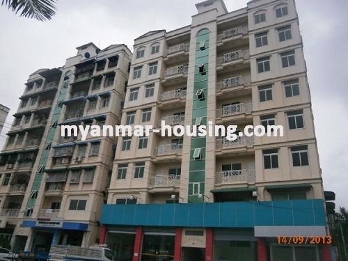 မြန်မာအိမ်ခြံမြေ - ငှားရန် property - No.2492 - N/AFront view of the building.