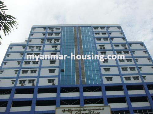 Myanmar real estate - for rent property - No.2505 - Simmalite Business Tower- Near Hledan area! - view of the building