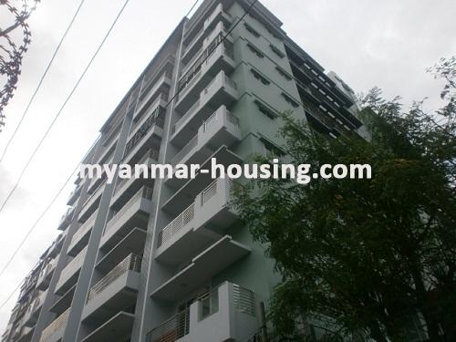 မြန်မာအိမ်ခြံမြေ - ငှားရန် property - No.2507 - N/AFront view of the building.