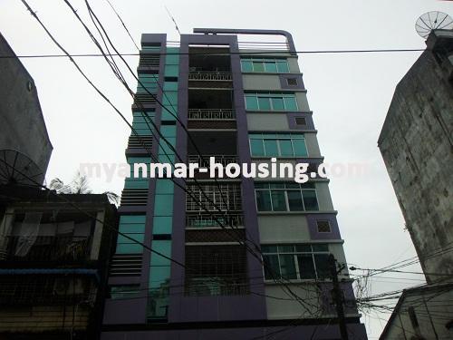 မြန်မာအိမ်ခြံမြေ - ငှားရန် property - No.2511 - N/AFront view of the building.
