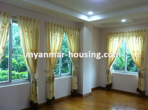 Myanmar real estate - for rent property - No.2517 - A newly built Flat for rent is available who are delighted to live at Yankin Township. - 