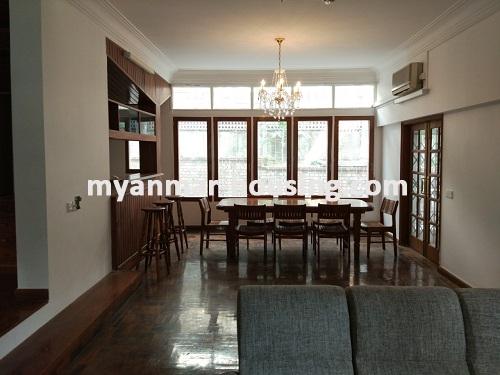 Myanmar real estate - for rent property - No.2520 - For rent a big landed house with wide land space near U Wisara Road. - 