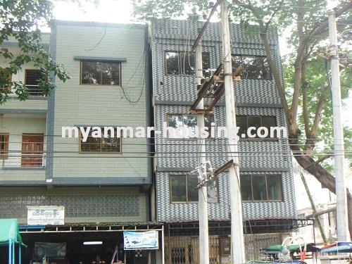 မြန်မာအိမ်ခြံမြေ - ငှားရန် property - No.2524 - N/AFront view of the building.