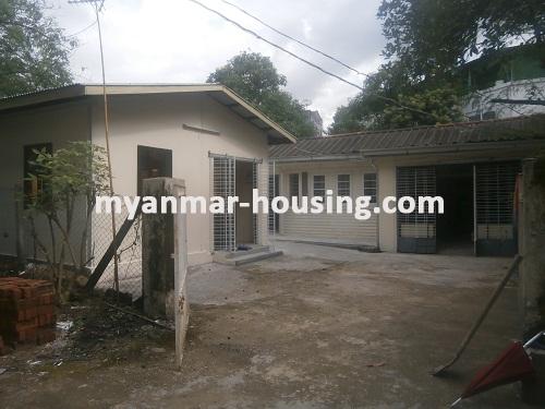 မြန်မာအိမ်ခြံမြေ - ငှားရန် property - No.2525 - N/AView of the building.