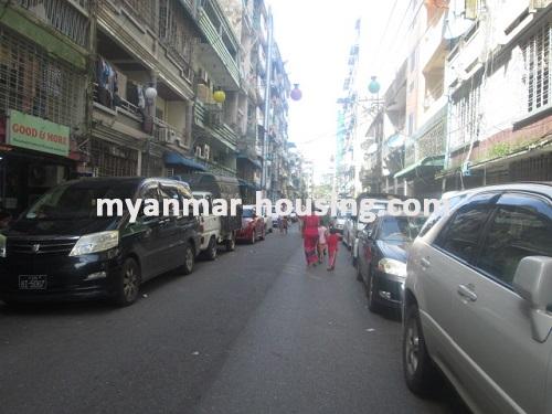 缅甸房地产 - 出租物件 - No.2536 - Available house for guesthouse or inn or motel in China Town, Lanmadaw! - road view