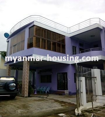 Myanmar real estate - for rent property - No.2542 - Available landed in Market Place to run a company! - 