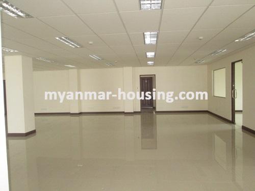 Myanmar real estate - for rent property - No.2546 - Suitable for using office at Lay Daunk Kan road rent is available now! - 