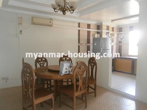 Myanmar real estate - for rent property - No.2547 - Great Grand  Condominuim Near Kandawkyie Lake! - view of the street