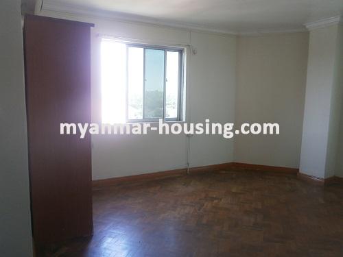 Myanmar real estate - for rent property - No.2547 - Great Grand  Condominuim Near Kandawkyie Lake! - View of the bed room