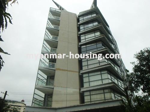မြန်မာအိမ်ခြံမြေ - ငှားရန် property - No.2564 - N/AView of the building.