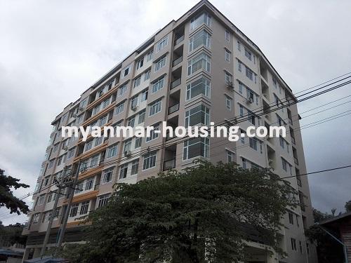 ミャンマー不動産 - 賃貸物件 - No.2605 - A good room for rent is available at Aung Chan Ta Condominium, Yankin Township. - 