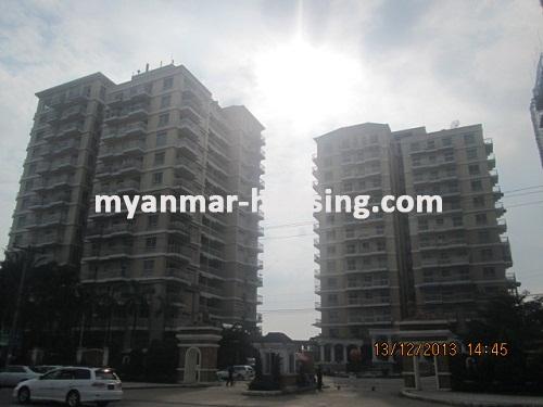 မြန်မာအိမ်ခြံမြေ - ငှားရန် property - No.2617 - N/AView of the building.