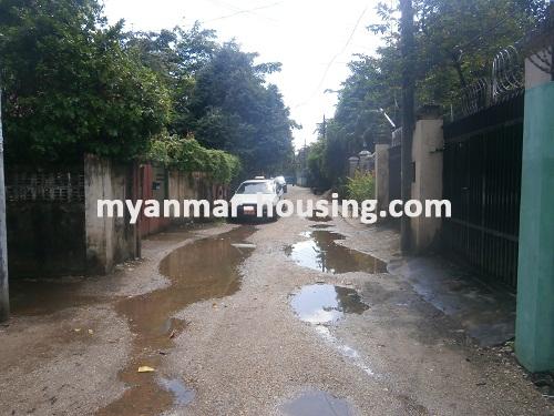 မြန်မာအိမ်ခြံမြေ - ငှားရန် property - No.2646 - N/Athe front view of the building