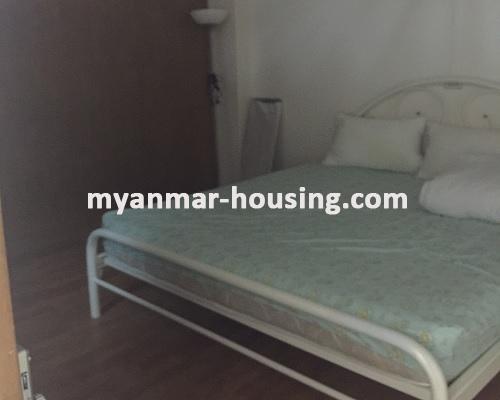 缅甸房地产 - 出租物件 - No.2651 - An apartment for single person in Yan Kin! - bedroom view