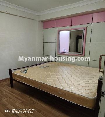 ミャンマー不動産 - 賃貸物件 - No.2663 - Furnished second floor apartment for rent in Sanchaung! - bedroom view