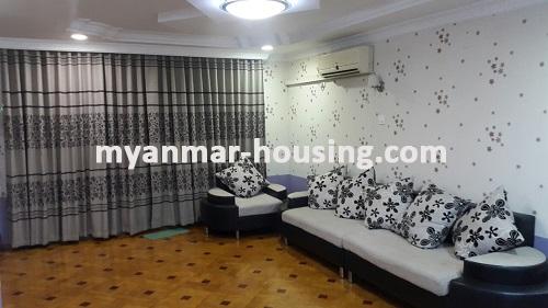 ミャンマー不動産 - 賃貸物件 - No.2680 - A pleasant condo apartment in Danathiri Condo, 8 mile, Mayangone! - 